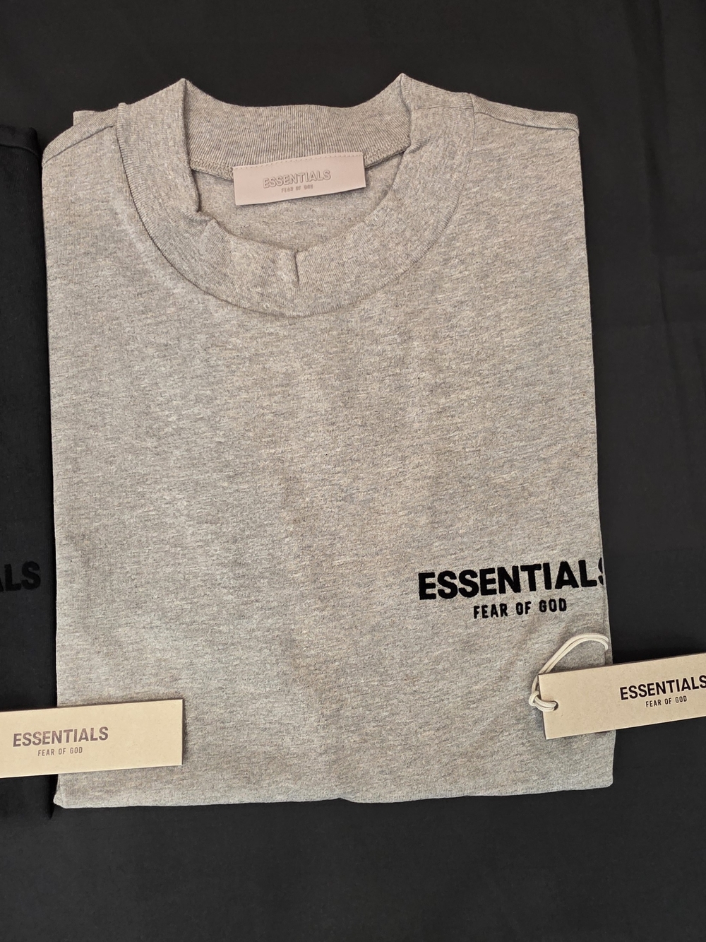 Shirt Essentials Fear of God DARK Oatmeal (Gray) ✅️ All Sizes
